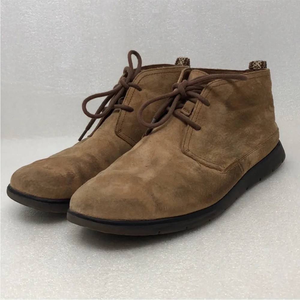 UGG Boots Freamon Chukka Chestnut Suede Ankle Men’s Size 11